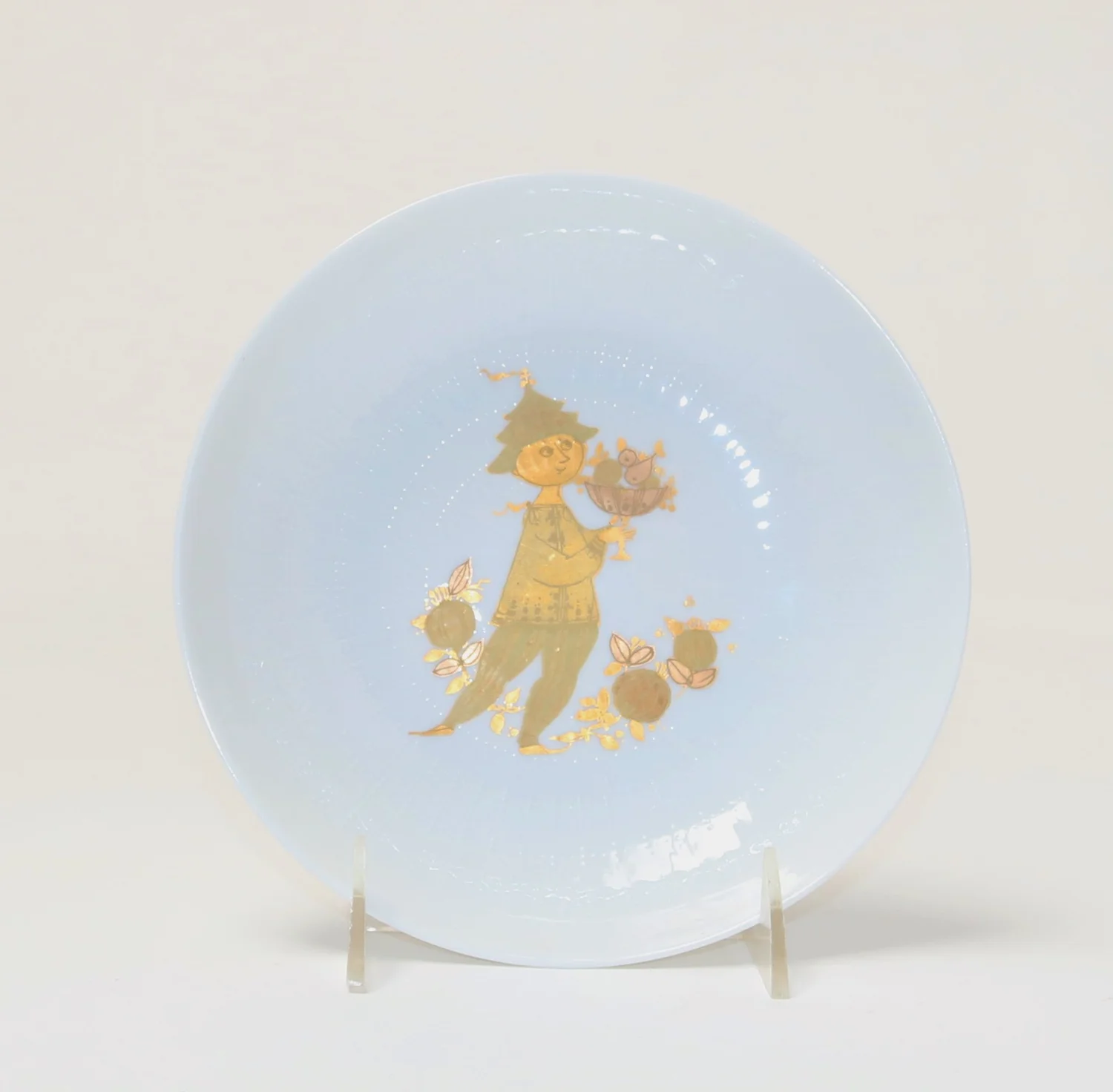 Bjorn Wiinblad- Romanze Rosenthal Plate — The Gilded Owl